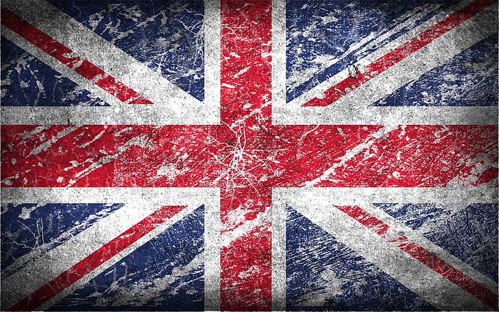 영국 국기, 깃발, 영국, 영국 국기, HD 배경 화면