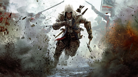 Videospiele PC Xbox 360 Assassins Creed 3 Abenteuer Playstation 3 Videospiele XBox HD Art, PC, Abenteuer, Videospiele, Xbox 360, Playstation 3, Assassins Creed 3, HD-Hintergrundbild HD wallpaper