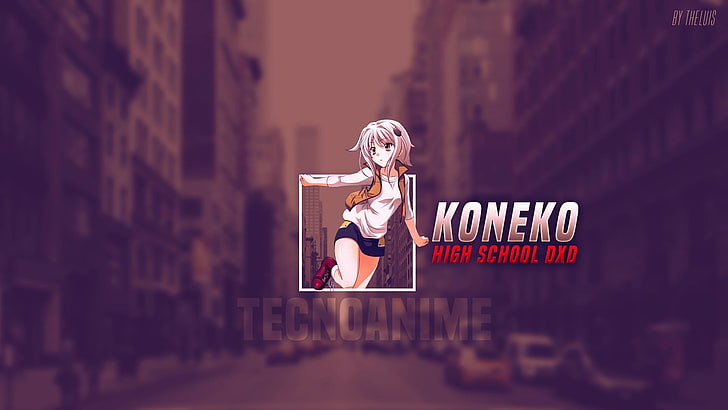Toujou Koneko, High School DxD, HD wallpaper