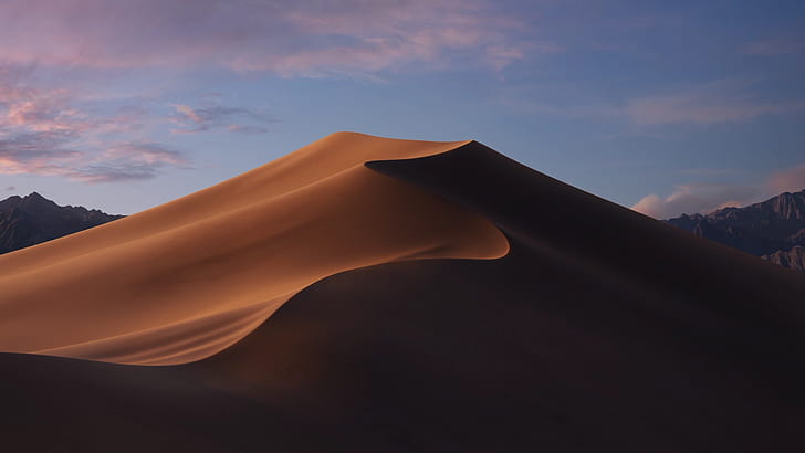 Stock, macOS Mojave, Dunes, Night, Desert, 5K, HD wallpaper |  Wallpaperbetter