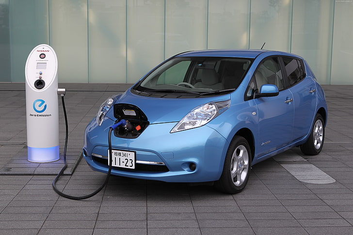 Nissan، review، electric cars، NAIAS، side، Nissan LEAF، 2015 Detroit Auto Show، Shipping، ecosafe، rent، city cars، Best Electric Cars 2015، buy، خلفية HD