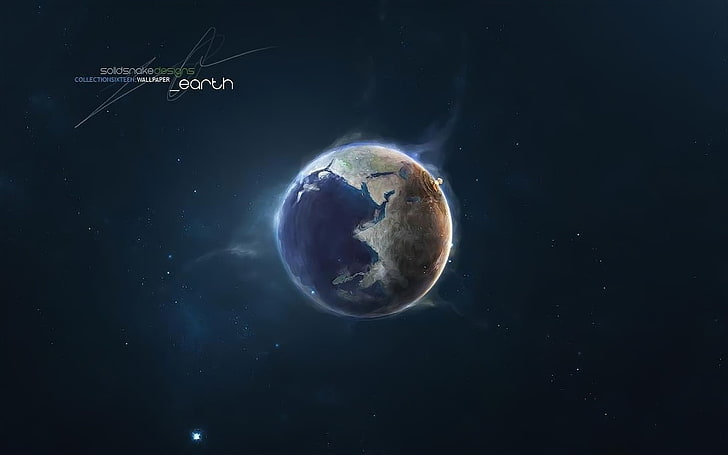 Foto des Planeten Erde, Erde, HD-Hintergrundbild