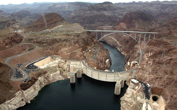 beyaz su barajı, içinde, azmanlar, Hoover, baraj, yapi, nevada, amerika birleşik devletleri, HD masaüstü duvar kağıdı