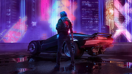 Videospiel, Cyberpunk 2077, Cyberpunk, Futuristisch, HD-Hintergrundbild HD wallpaper