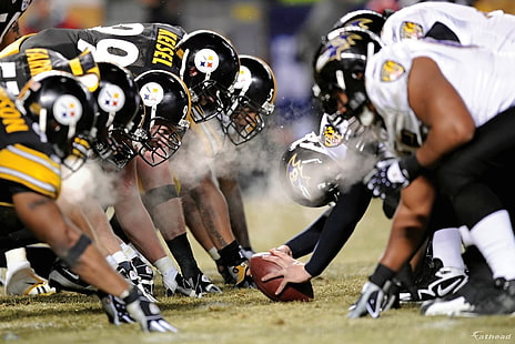 Pittsburgh Steelers Trikot, NFL, Pittsburgh, Steelers, Baltimore, Rabe, American Football, Helm, Keisel, Sport, HD-Hintergrundbild HD wallpaper