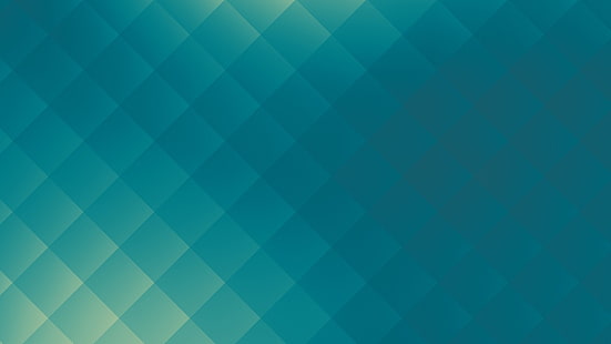 aquamarine und grüne digitale Tapete, digitale Kunst, Minimalismus, Zusammenfassung, Blau, Geometrie, Quadrat, Linien, Steigung, Muster, HD-Hintergrundbild HD wallpaper