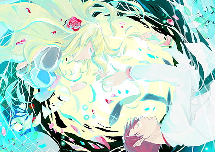 Anime, Umineko: When They Cry, Battler Ushiromiya, Beatrice (Umineko no Naku Koro ni), Wallpaper HD HD wallpaper