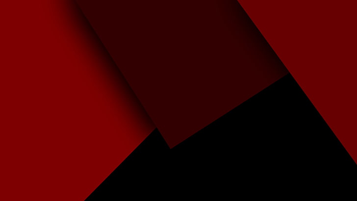 abstrakcja, czerń, czerwień, sztuka cyfrowa, Tapety HD