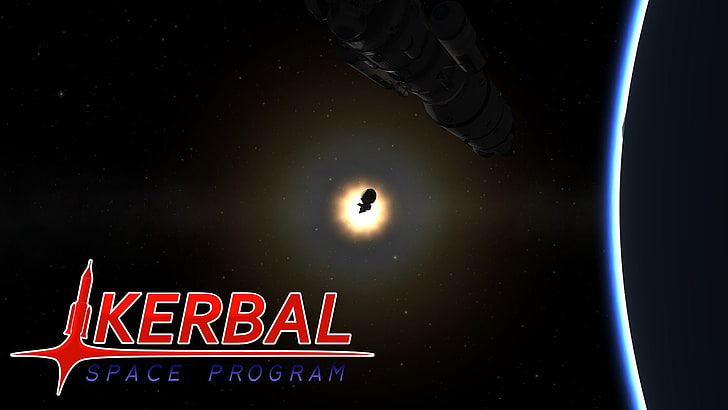 لعبة فيديو ، برنامج الفضاء Kerbal ، الفضاء، خلفية HD