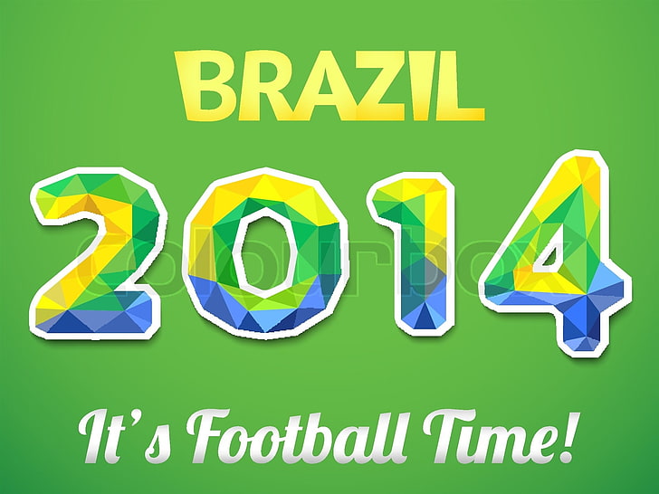2014 Brésil 20e Coupe du Monde de la FIFA fond d'écran .., Fond d'écran HD