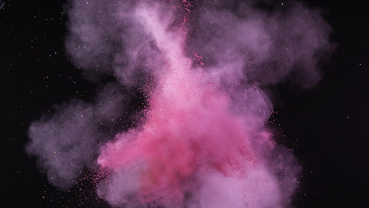 rök, rosa rök, konst, moln, effekt, färg, konstnärlig, abstrakt, HD tapet