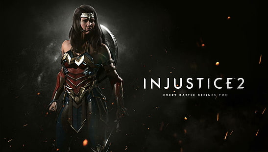 Mujer Maravilla, Injusticia 2, Fondo de pantalla HD HD wallpaper