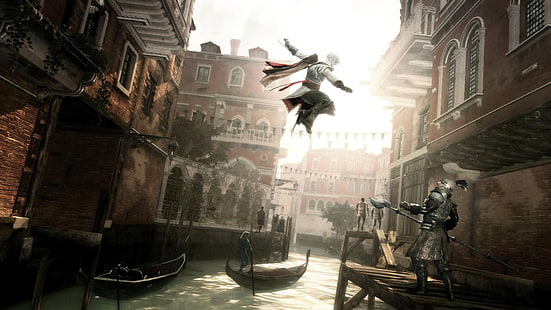 Assassin's Creed, Assassin's Creed II, Wallpaper HD HD wallpaper