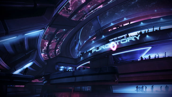 Mass Effect 3, Mass Effect, cyberpunk, HD wallpaper