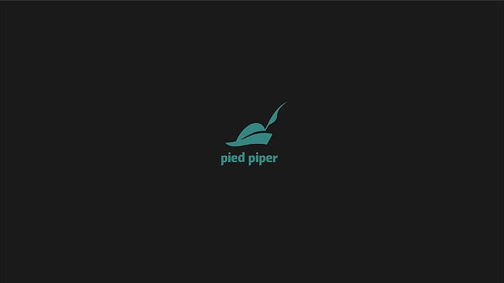 Pied Piper, Silicon Valley, HBO, abu-abu, minimalis, Wallpaper HD