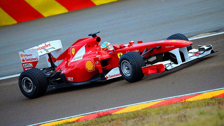 Fernando Alonso, Ferrari, HD-Hintergrundbild