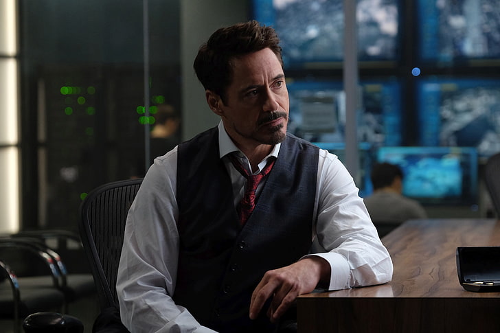 bingkai, Iron Man, Robert Downey Jr, Tony Stark, Captain America: Perang Saudara, Pembalas pertama: Konfrontasi, Wallpaper HD