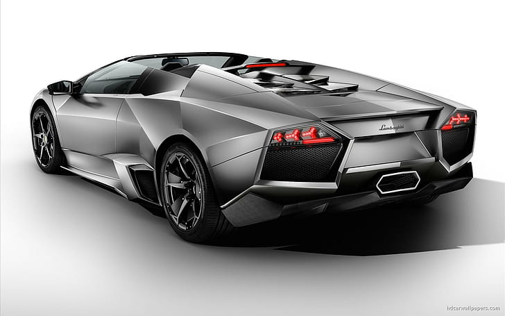 Lamborghini Reventon Roadster 3, black lamborghini murcielago, roadster, lamborghini, reventon, cars, HD wallpaper