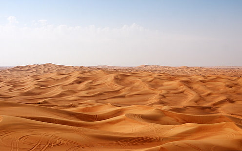 paisagem, natureza, deserto, areia, duna, HD papel de parede HD wallpaper