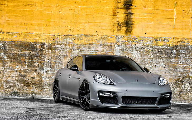 Matte Finish Porsche Panamera, porsche, panamera, matte, finish, HD wallpaper