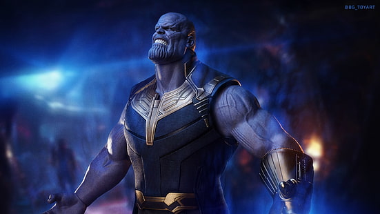  Movie, Avengers: Infinity War, Thanos, HD wallpaper HD wallpaper