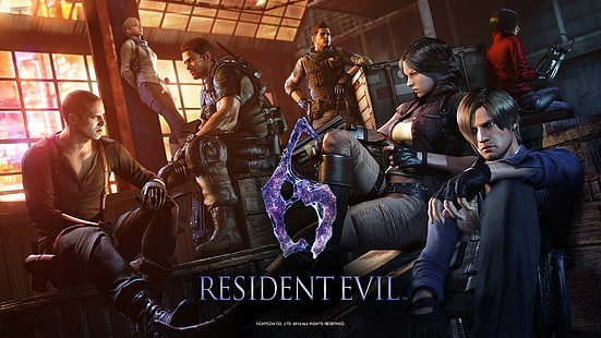 Resident Evil 6 game HD, Resident, Evil, Game, HD, HD wallpaper HD wallpaper