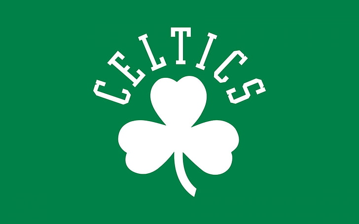 Logo, olahraga, bola basket, nba, boston Boston Celtics, Wallpaper HD