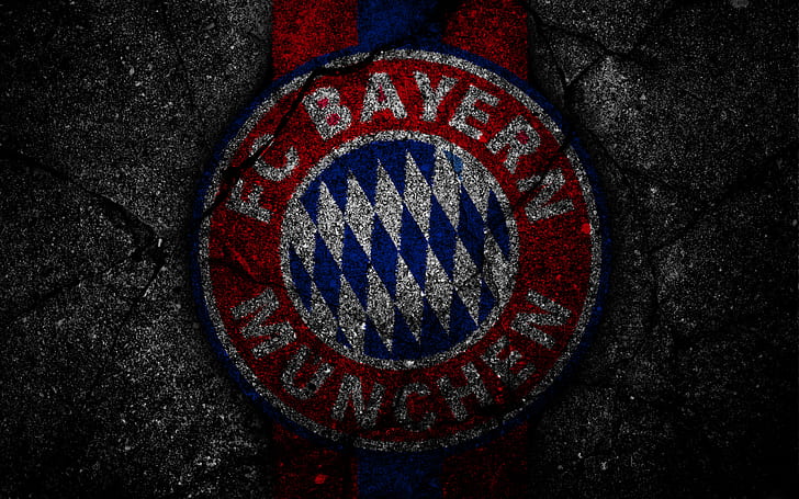 Soccer, FC Bayern Munich, Emblem, Logo, HD wallpaper