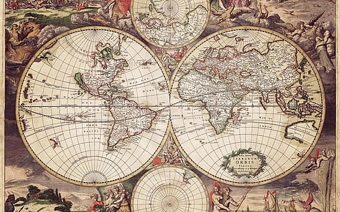 Weltkarte, Geschichte, Karte, HD-Hintergrundbild HD wallpaper