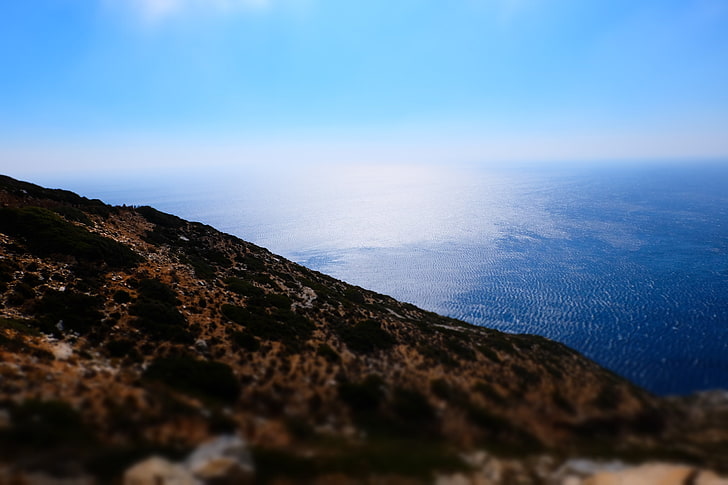 Grèce, eau, nature, Fond d'écran HD