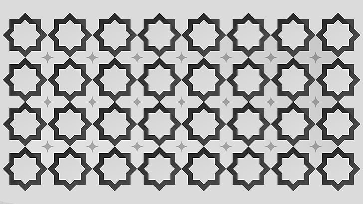 tiles, shapes, minimalism, mirrored, symmetry, simple, HD wallpaper
