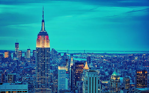 Empire State Building, Empire State Building, mondo, 1920x1200, New York City, New York, Empire State Building, Sfondo HD HD wallpaper