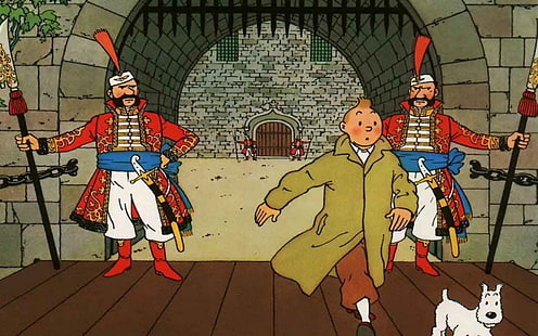 Comics, Les Aventures De Tintin, Fond d'écran HD HD wallpaper