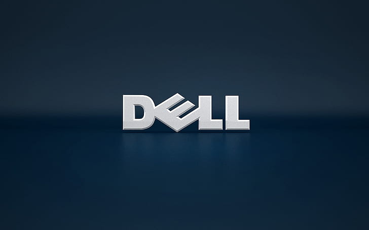 dell, logo, tło, firma, komputery, Tapety HD