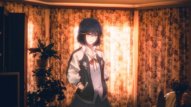 anime, city, 2D, irl, Matoi Ryuuko, Kill la Kill, HD wallpaper