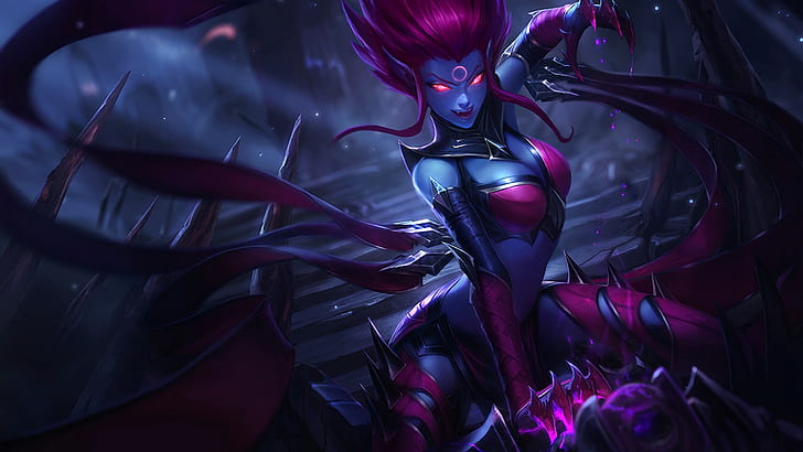 Evelynn, League of Legends, Tapety HD