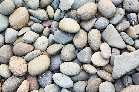  beach, pebbles, stones, background, white, texture, marine, sea, HD wallpaper HD wallpaper