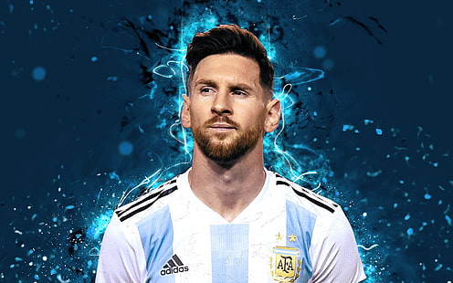 サッカー、リオネル・メッシ、アルゼンチン、 HDデスクトップの壁紙 HD wallpaper