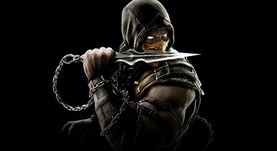 Mortal Kombat X Scorpion, วอลล์เปเปอร์ดิจิทัล Mortal Kombat Scorpion, เกม, Mortal Kombat, ใหม่, 2015, mortal kombat x, วอลล์เปเปอร์ HD HD wallpaper