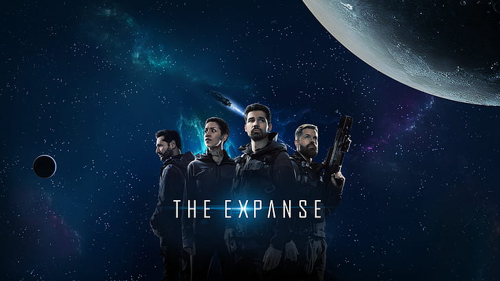 the expanse, space, science fiction, tv series, TV, Steven Strait, Wes Chatham, Cas Anvar, Dominique Tipper, HD wallpaper