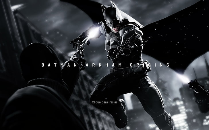 Batman Arkham Origins Vektorgrafik, Batman, Batman: Arkham Origins, Rocksteady Studios, Videospiele, HD-Hintergrundbild