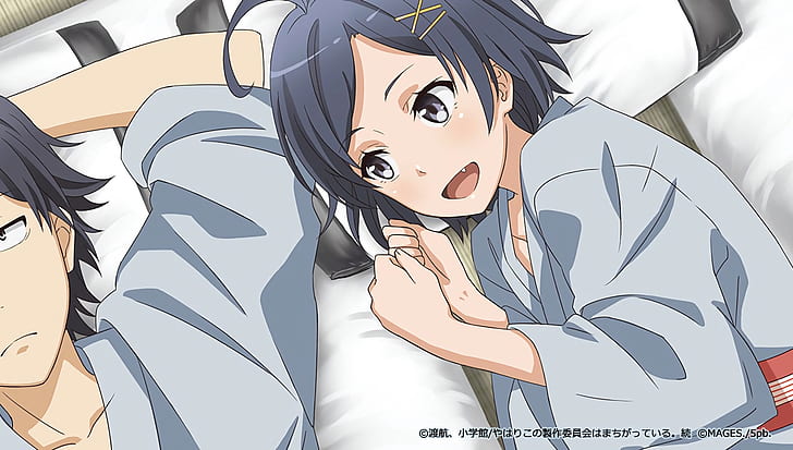 Anime, My Teen Romantic Comedy SNAFU, Hikigaya Hachiman, Komachi Hikigaya, HD wallpaper