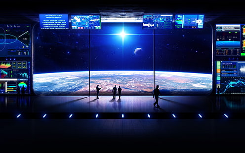 خيال علمي ، سفينة فضاء ، حروب نقابة ، سفينة ، فضاء ، ستار تريك ، جسر ستار تريك ، نجوم، خلفية HD HD wallpaper