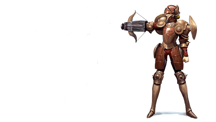 armor character wallpaper, Metroid, Samus Aran, HD wallpaper