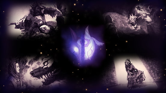 Tapeta League of Legends Kindred, Kindred, League of Legends, Tapety HD HD wallpaper