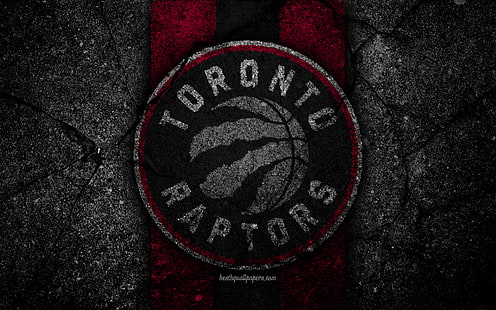 Bola Basket, Toronto Raptors, Logo, NBA, Wallpaper HD HD wallpaper