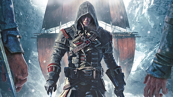 Fondo de pantalla de Assassin's Creed, videojuegos, Assassin's Creed, Assassin's Creed: Rogue, Fondo de pantalla HD HD wallpaper