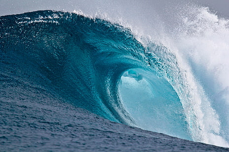 ocean wave wallpaper, sea, water, wave, HD wallpaper HD wallpaper