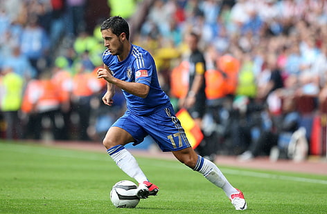 fútbol, ​​Premier League, Chelsea FC, futbolistas, Eden Hazard, Fondo de pantalla HD HD wallpaper