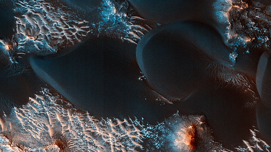 المريخ ، ناسا ، الكثبان الرملية ، المناظر الطبيعية، خلفية HD HD wallpaper